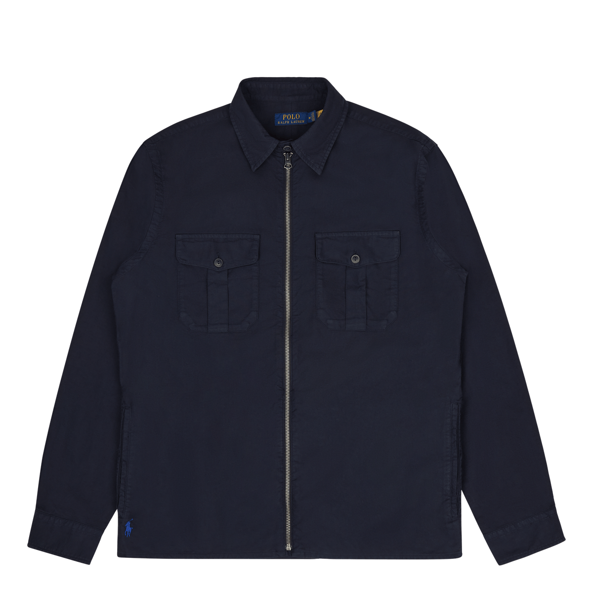 Garment-Dyed Oxford Overshirt