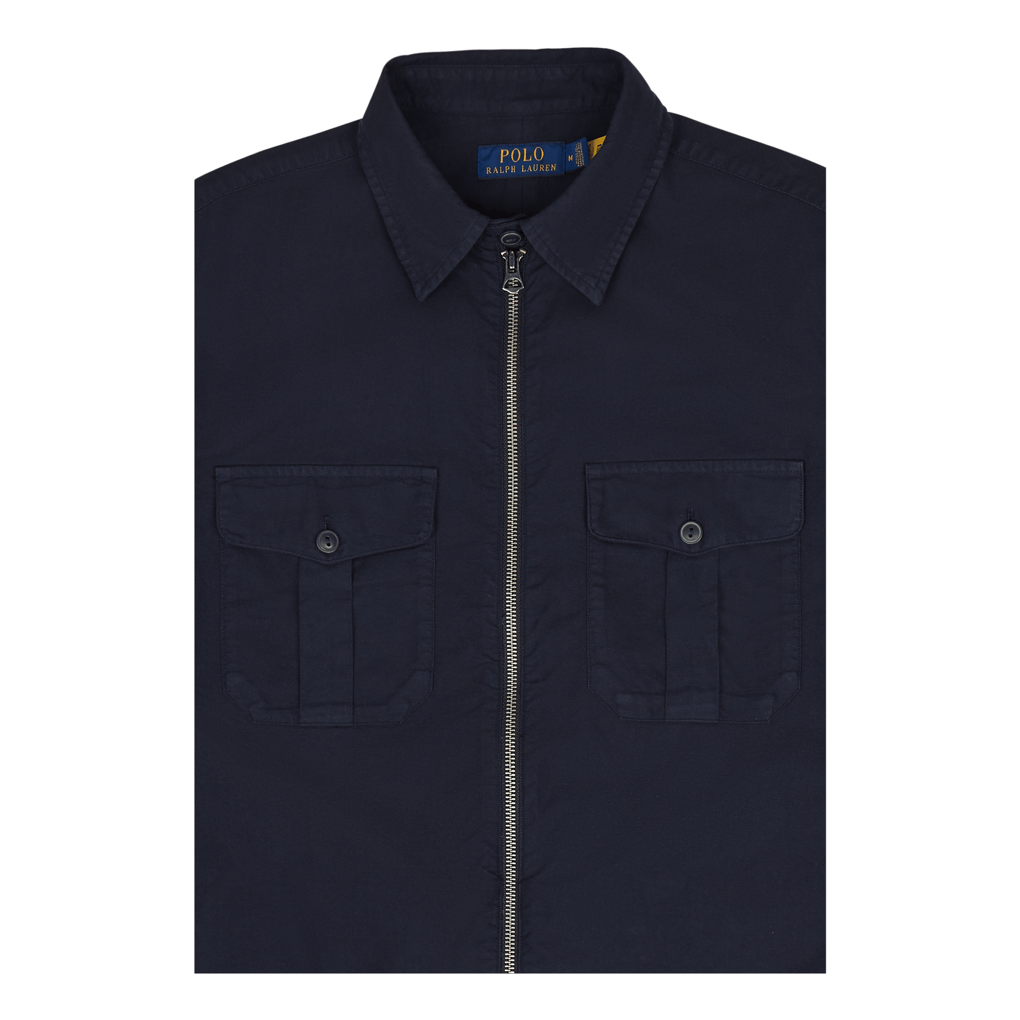 Garment-Dyed Oxford Overshirt