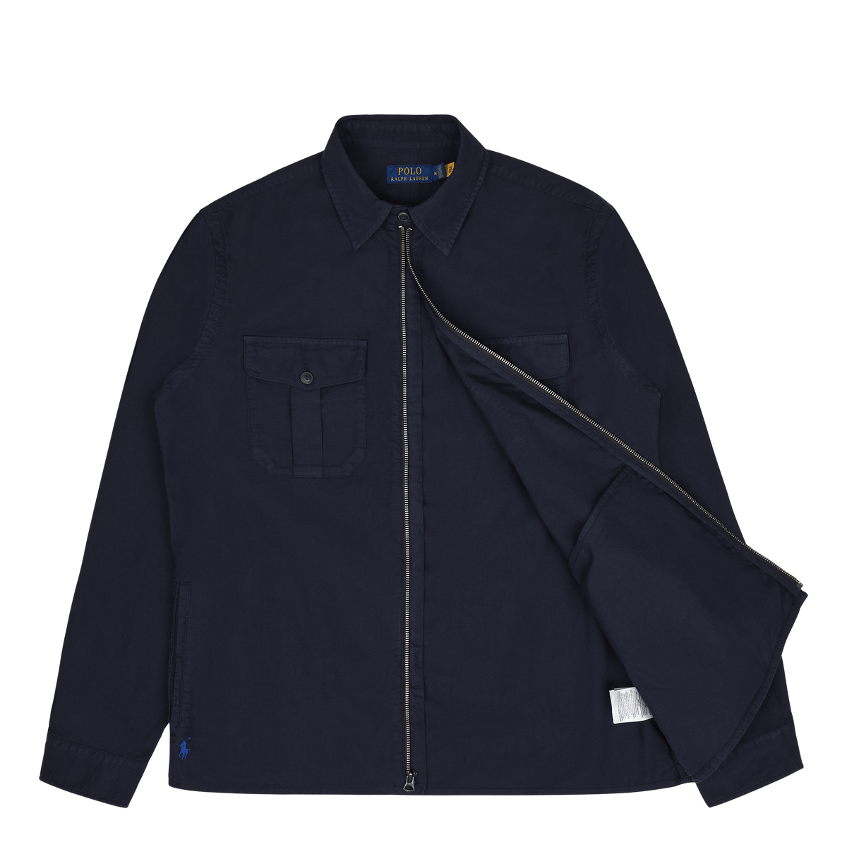 Garment-Dyed Oxford Overshirt