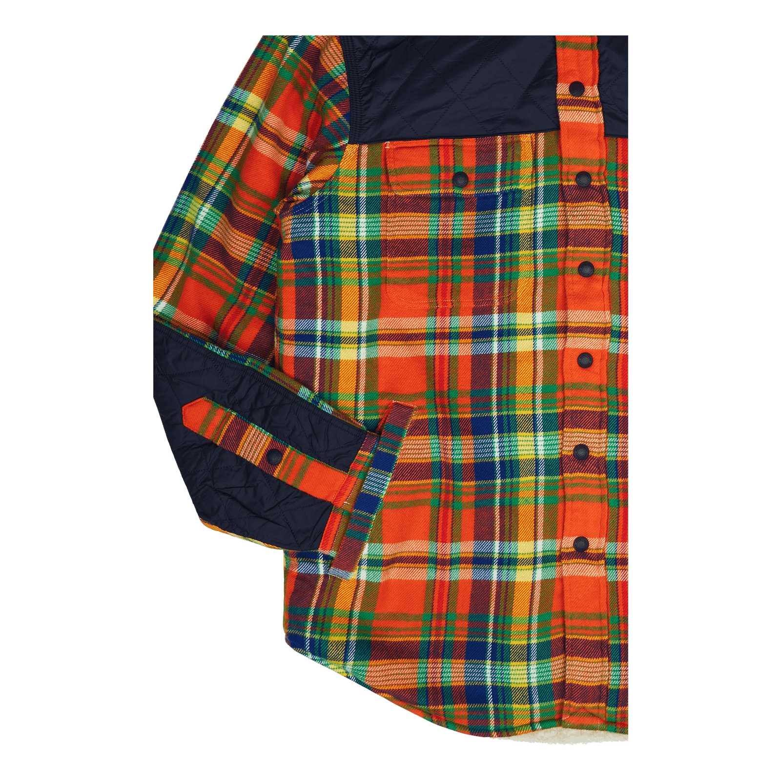 Outdoor Flannel-teck 5870 Orange/royal Multi