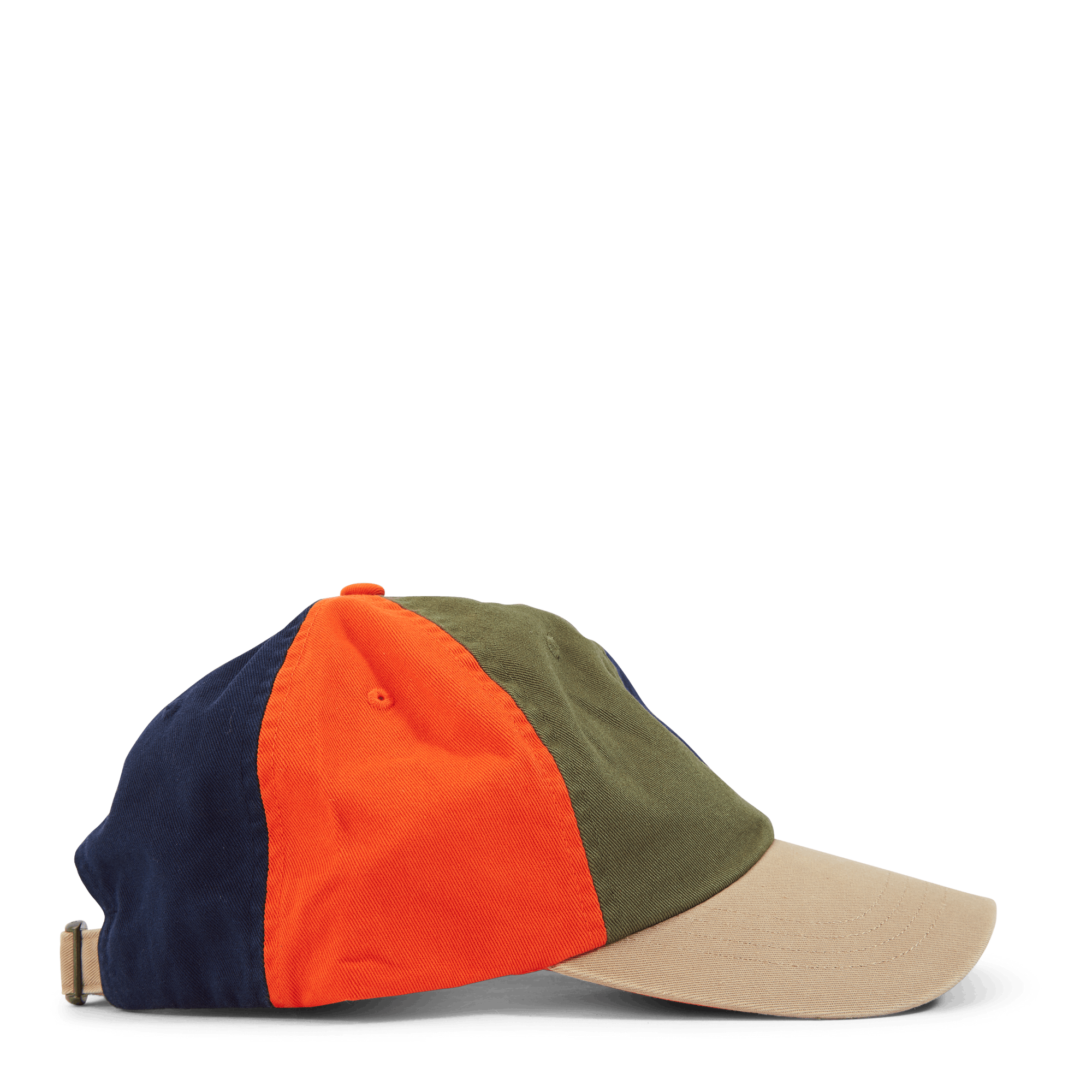 Color-Blocked Twill Ball Cap