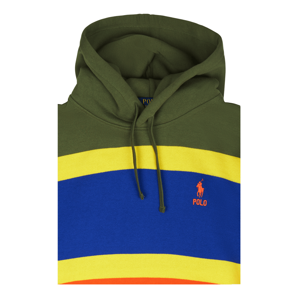 Ralph lauren 2025 striped hoodie
