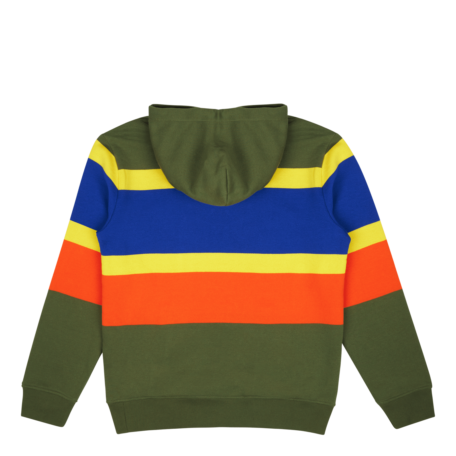 Striped Fleece Hoodie