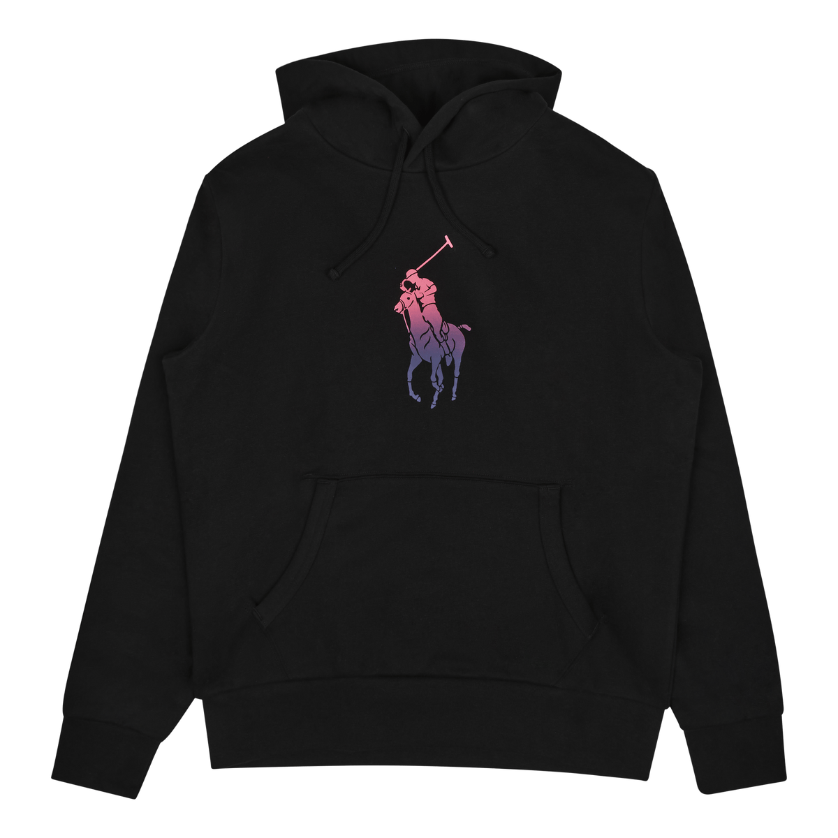 Ombré Big Pony Fleece Hoodie