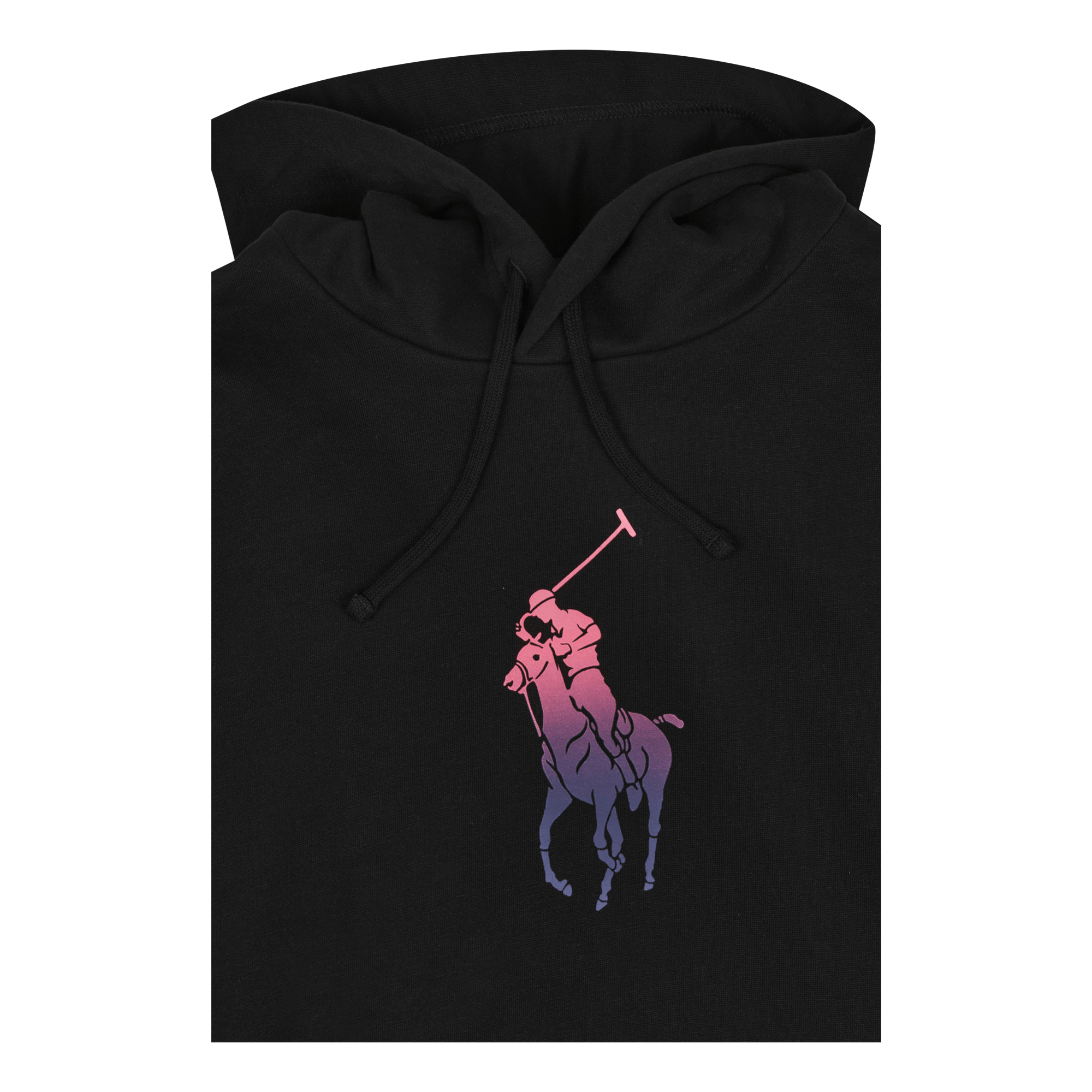 Ombré Big Pony Fleece Hoodie