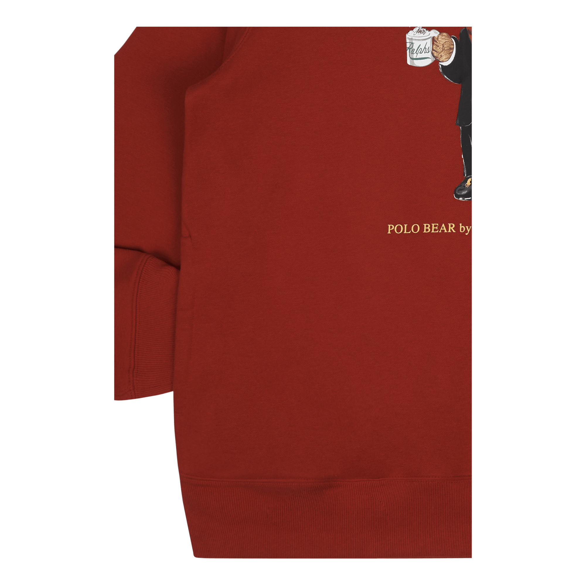 Lunar New Year Polo Bear Hoodie RL 2000 Red