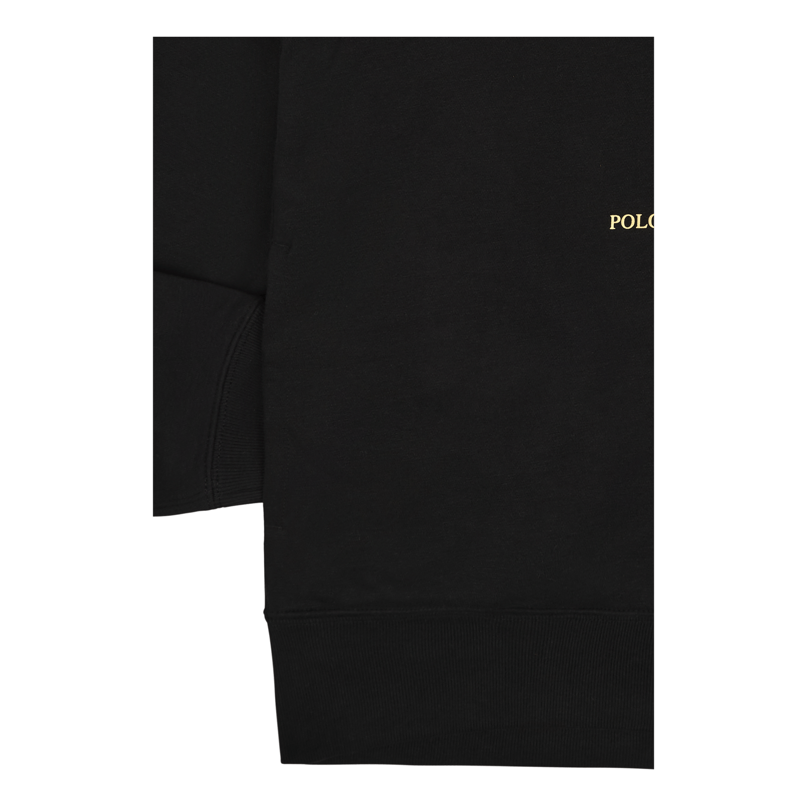 Lunar New Year Polo Bear Hoodie Polo Black