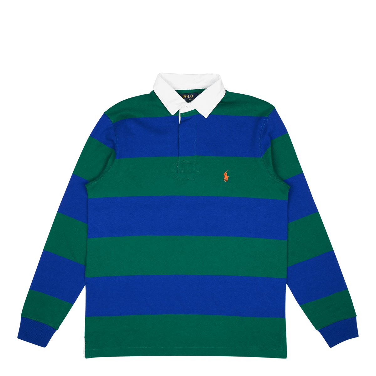 Classic Fit Striped Jersey Rugby Shirt