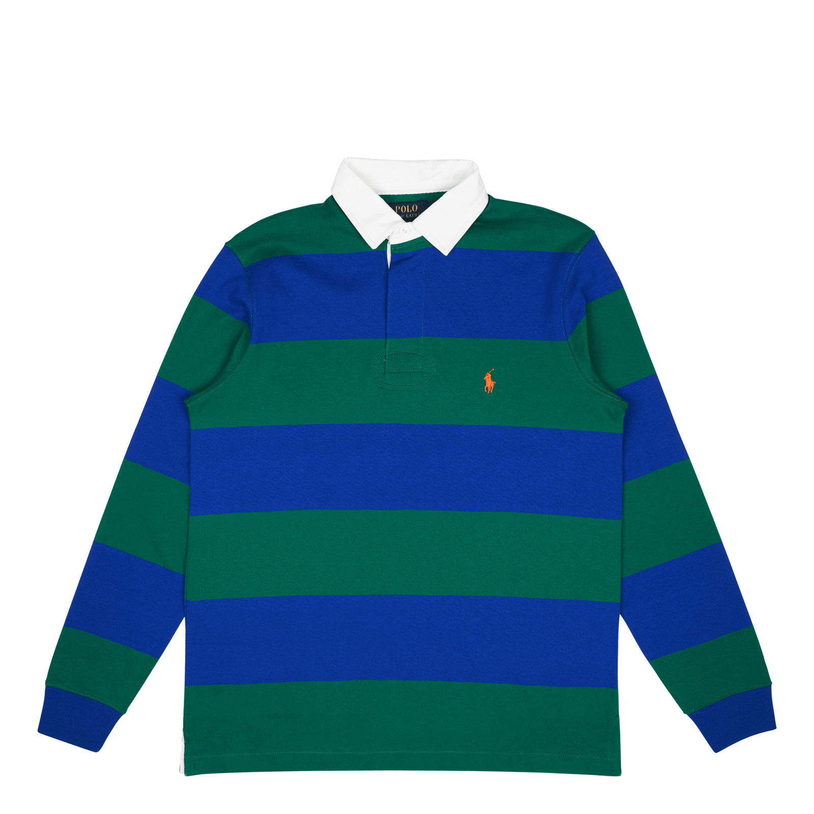 Classic Fit Striped Jersey Rugby Shirt