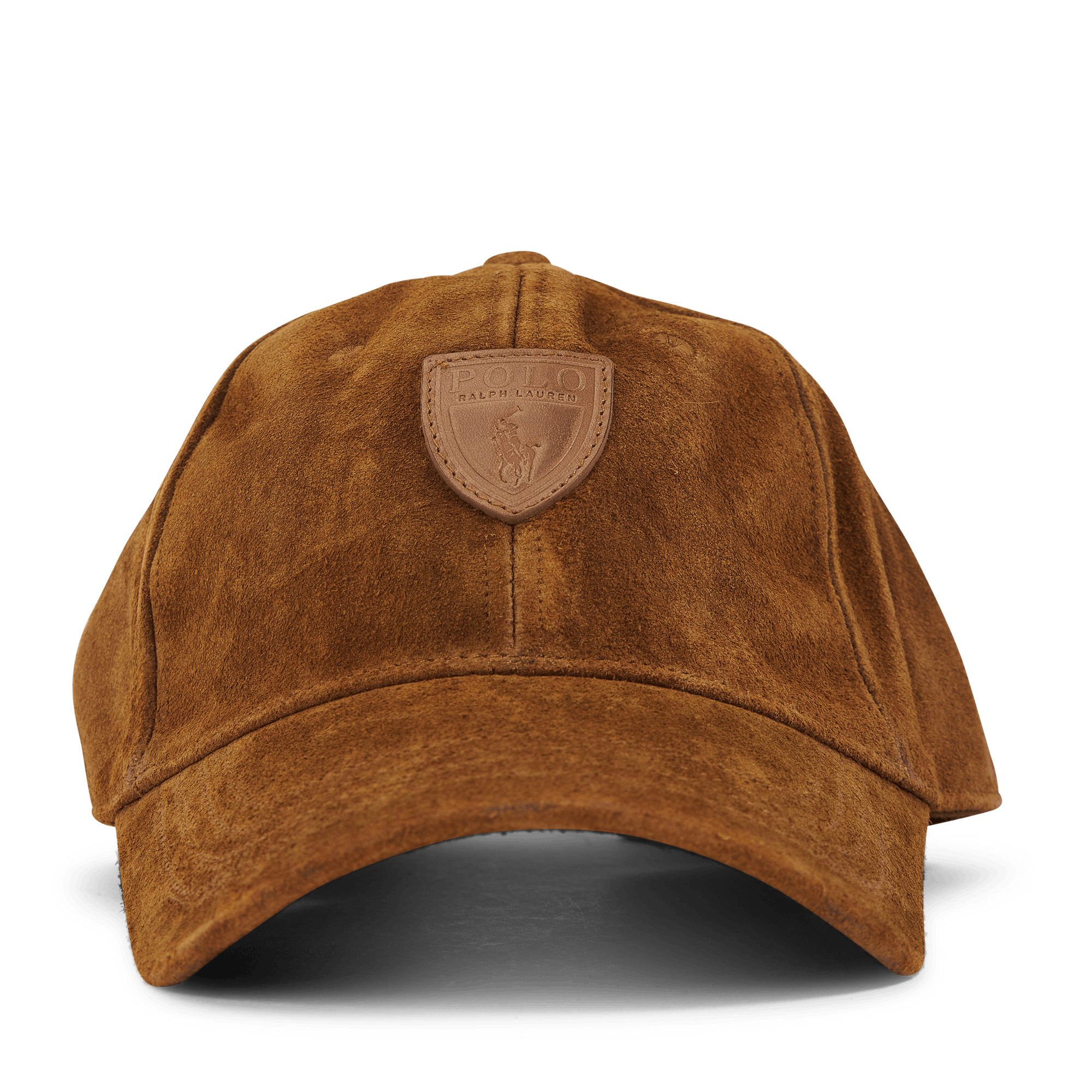 Roughout Suede Ball Cap Smith Brown