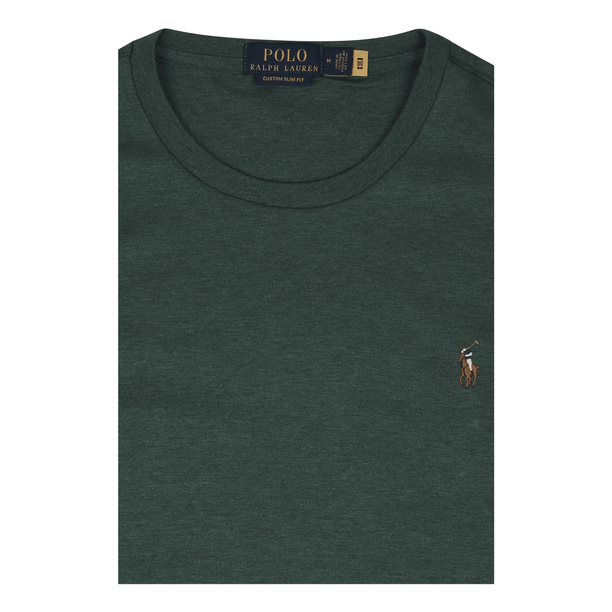 Custom Slim Fit Soft Cotton T-Shirt Verano Green Heather