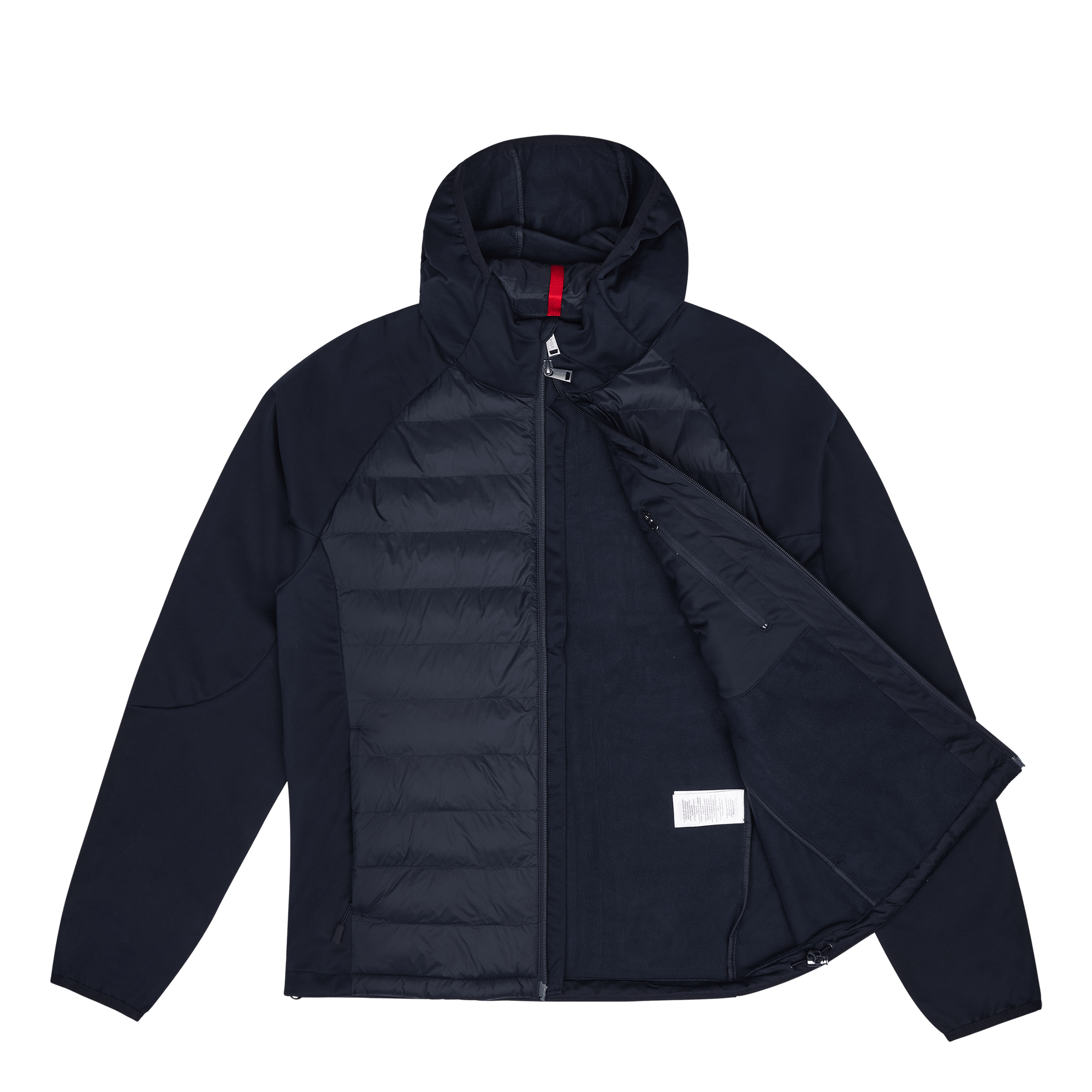 Water-Repellent Hybrid Jacket Collection Navy