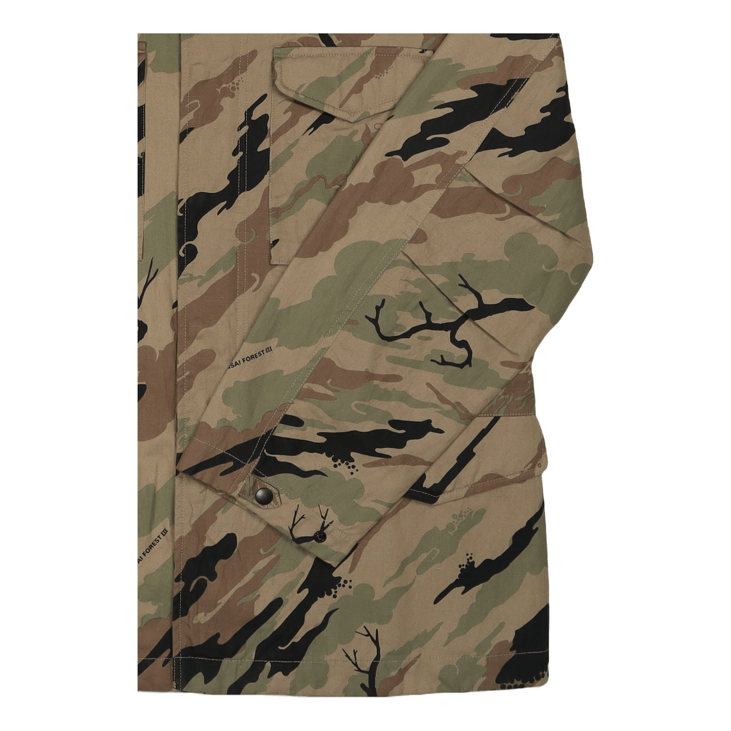 Camo Modified M65 Jacket Cotto Woodland
