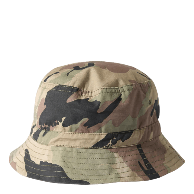 Reverisble Camo Bucket Hat Cot Woodland