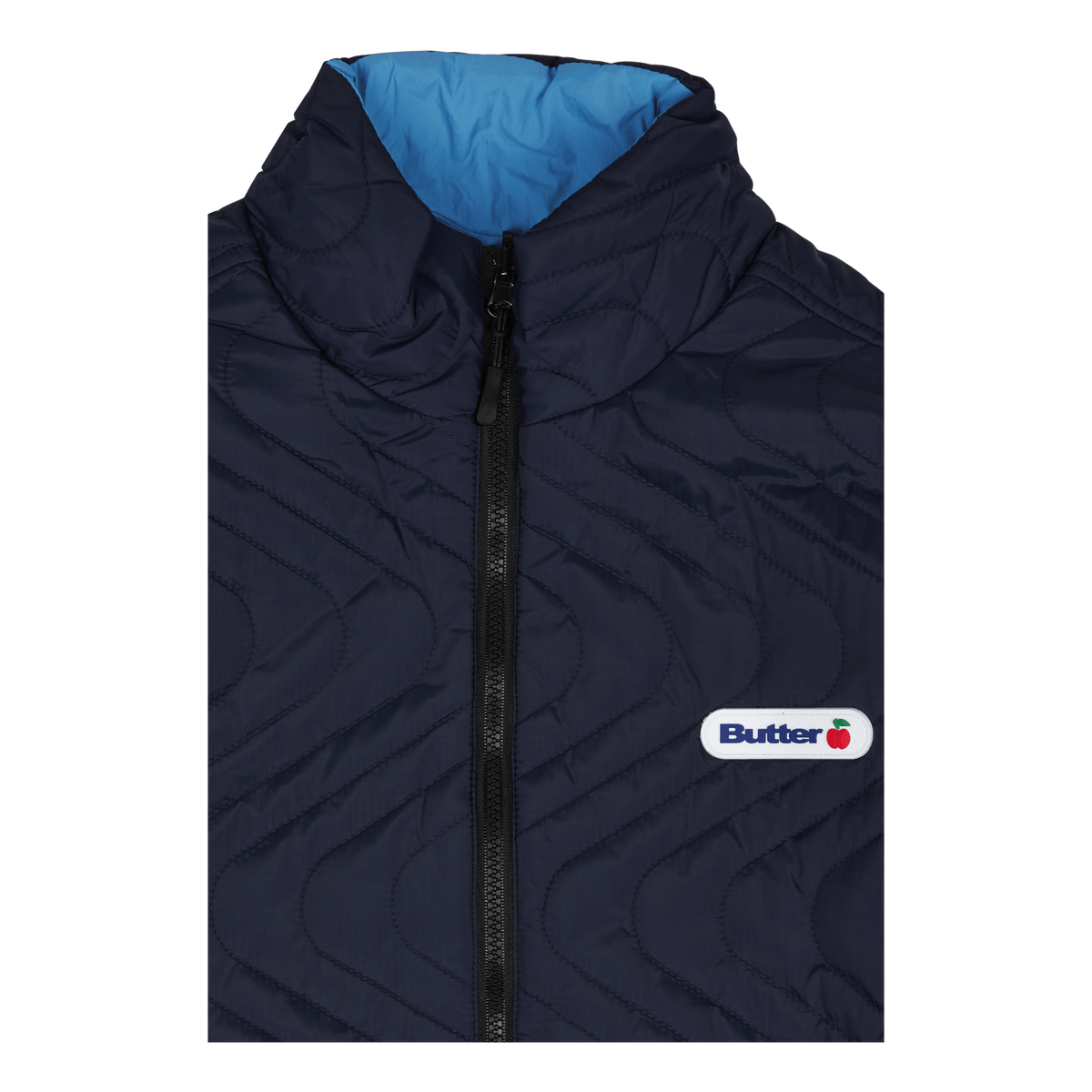 Quilted Reversble Jacket Navy/blue