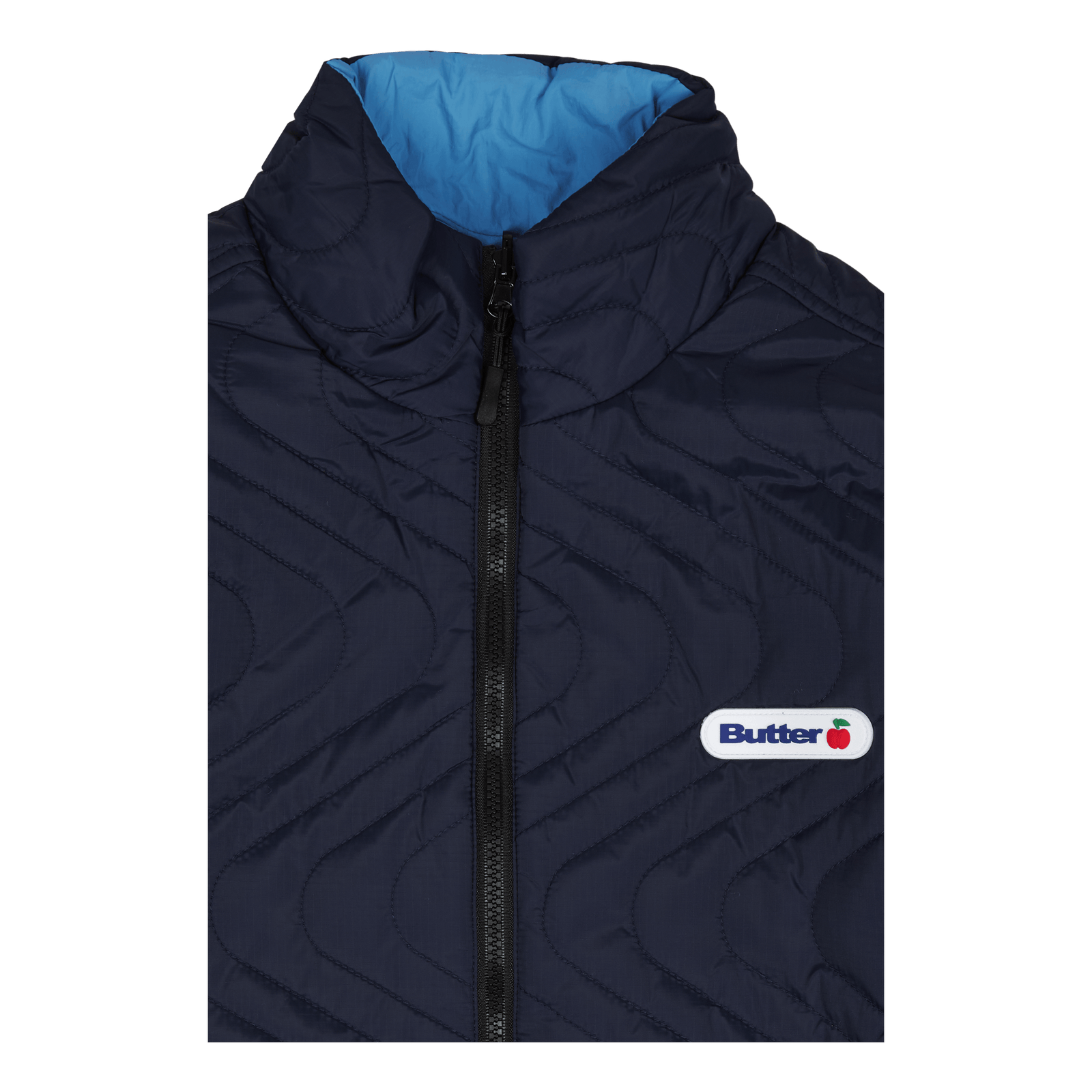 Quilted Reversble Jacket Navy/blue