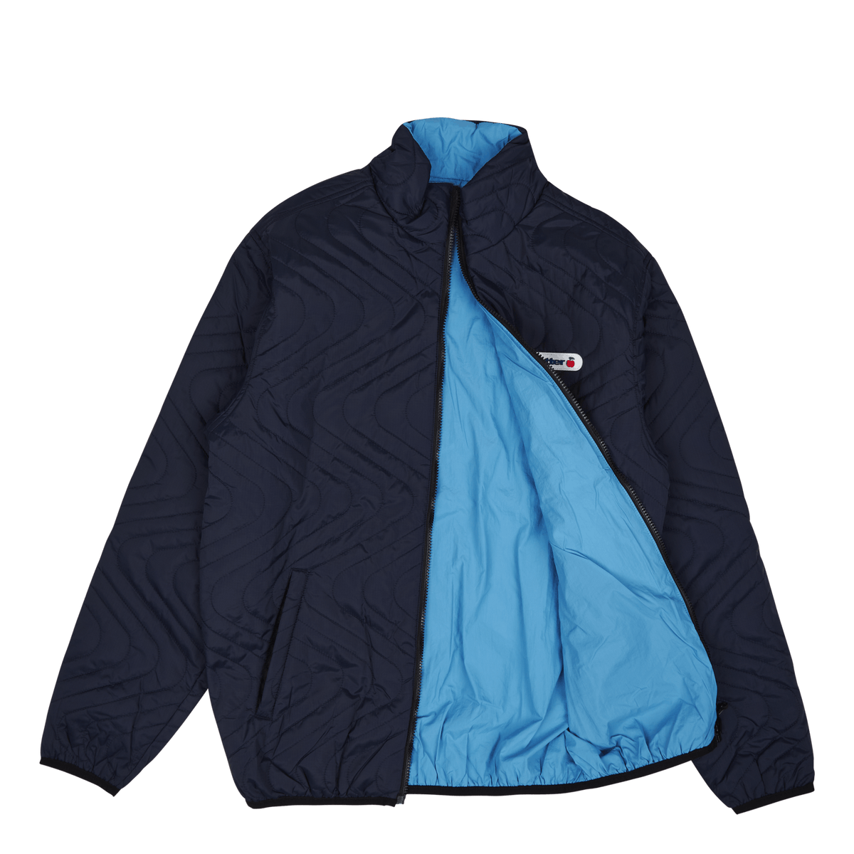 Quilted Reversble Jacket Navy/blue