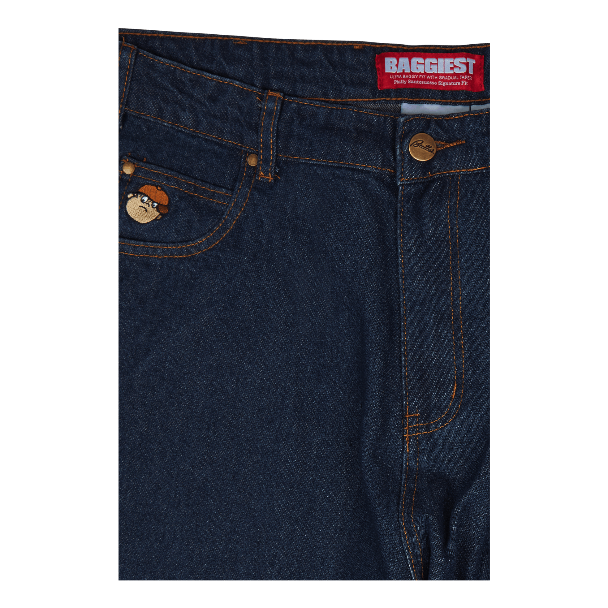 Santosuosso Denim Jeans Dark Indigo