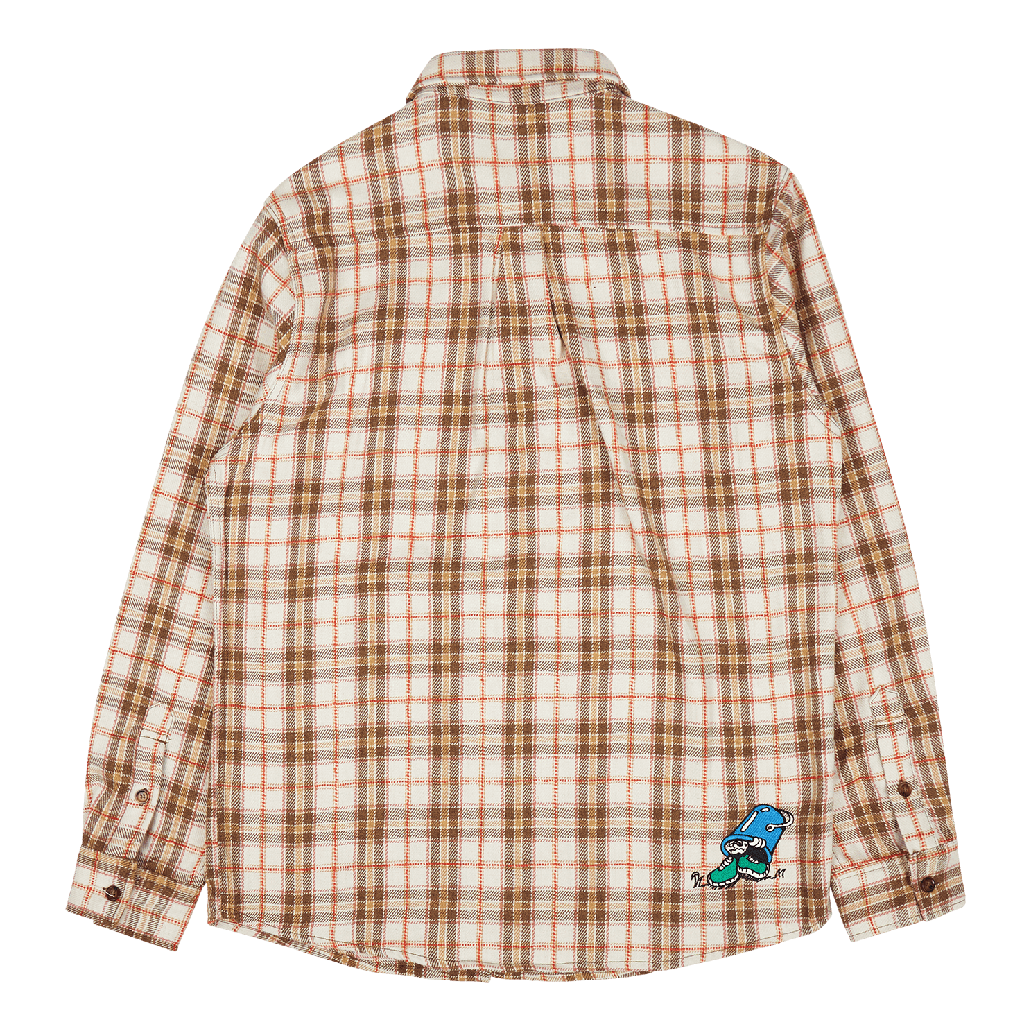 Bucket Plaid Shirt Brown