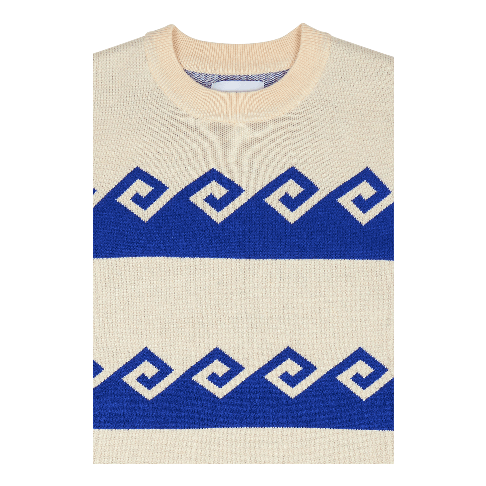 Waves Knit Sweater Cream