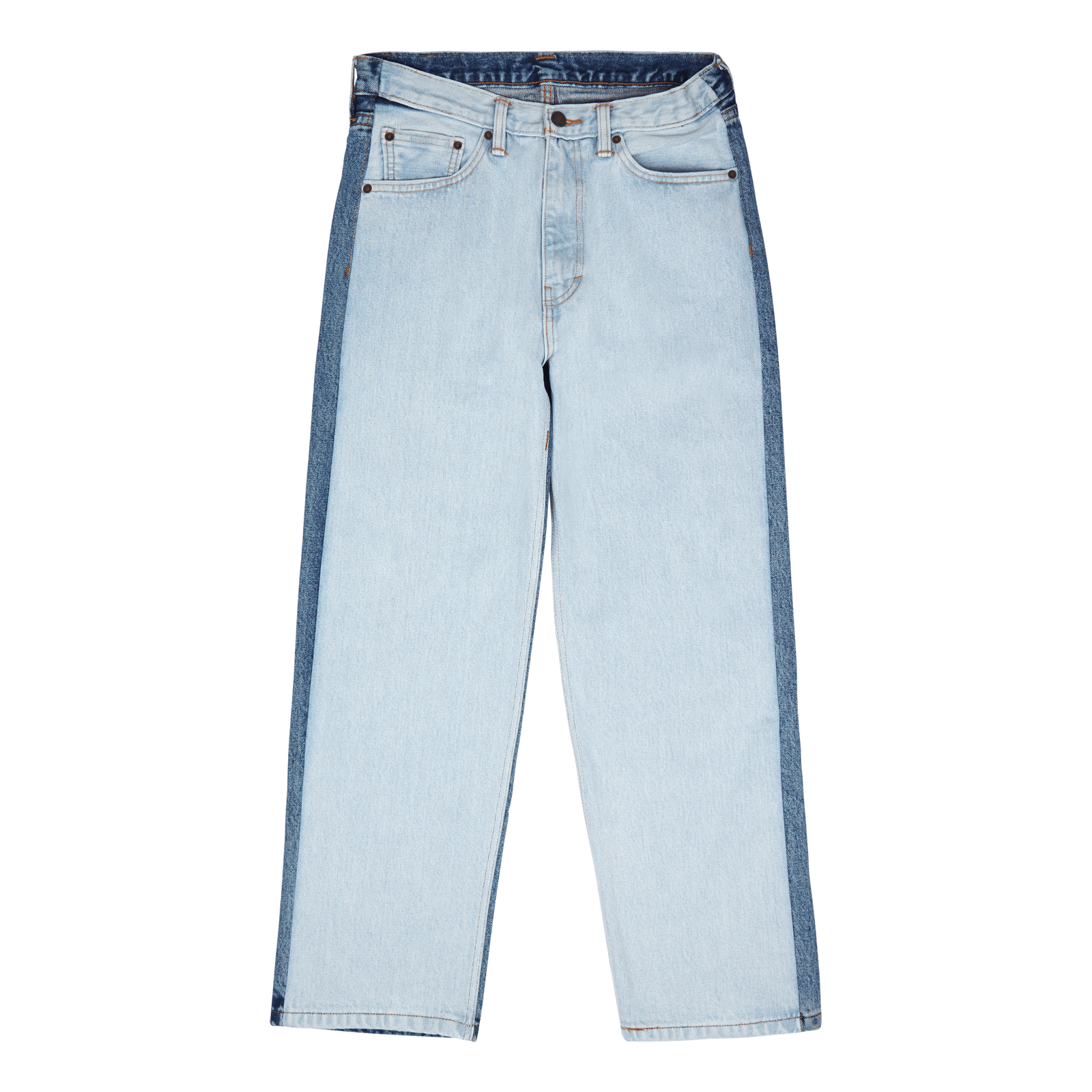 Skate Baggy 5 Pocket New Med Indigo - Flat Finish