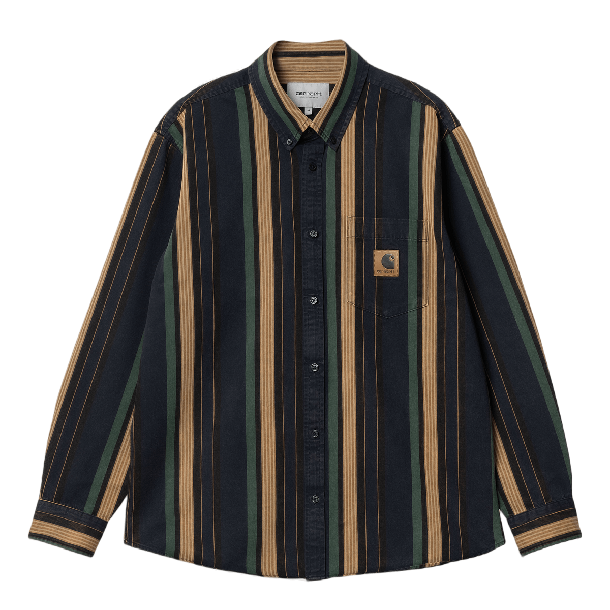 L/s Dorado Shirt Dorado Stripe, Dark Navy