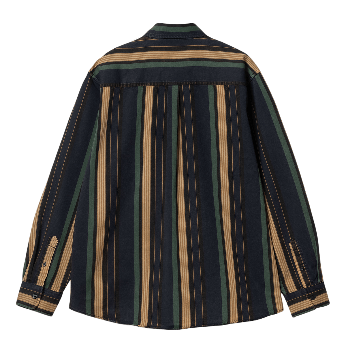L/s Dorado Shirt Dorado Stripe, Dark Navy