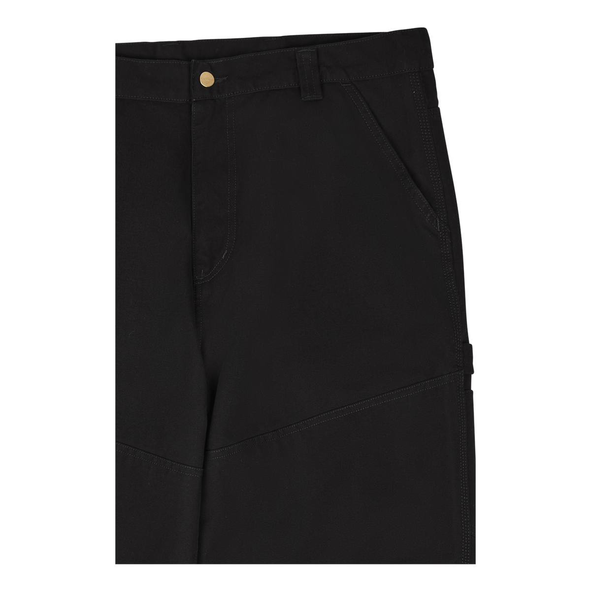 Wide Panel Pant Black