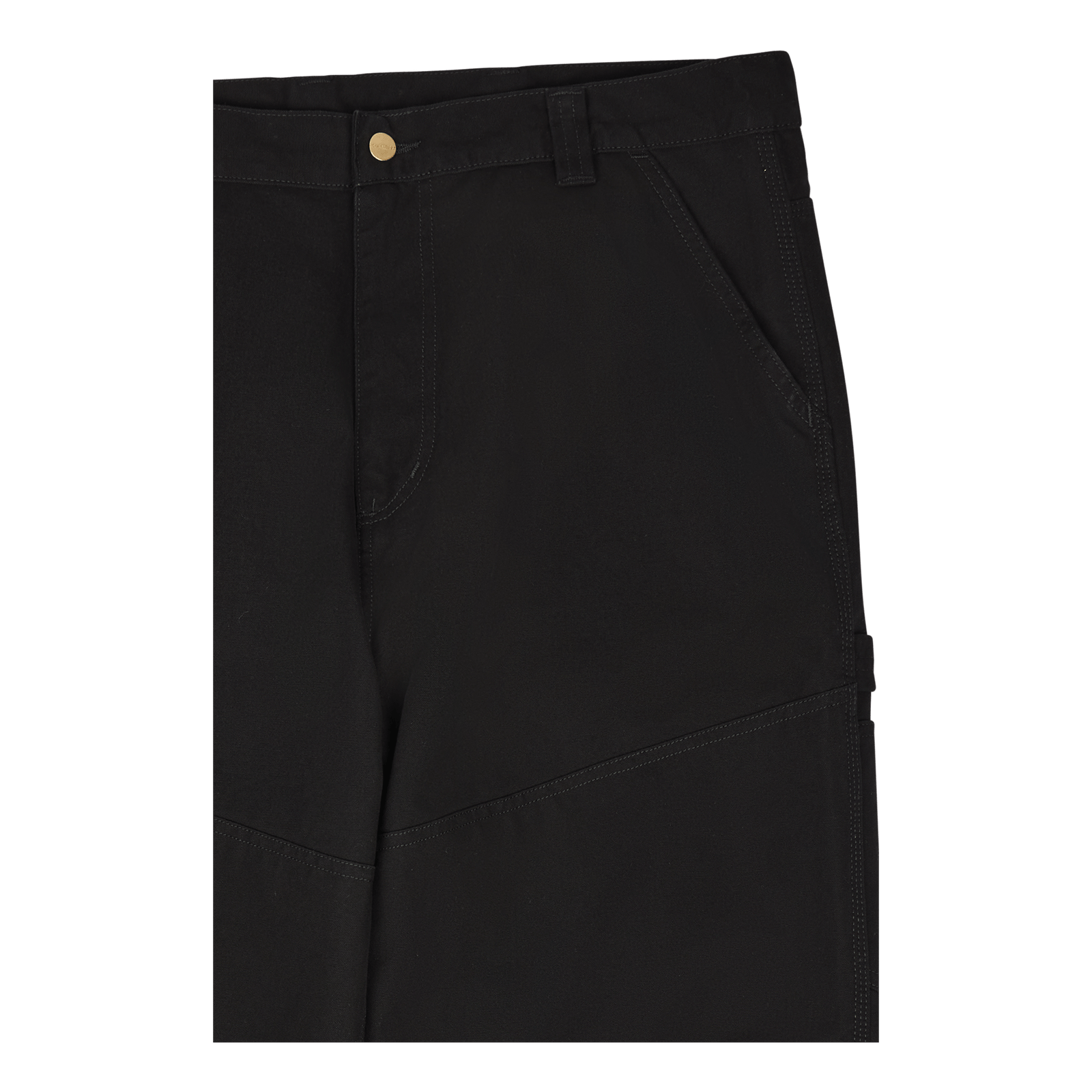 Wide Panel Pant Black