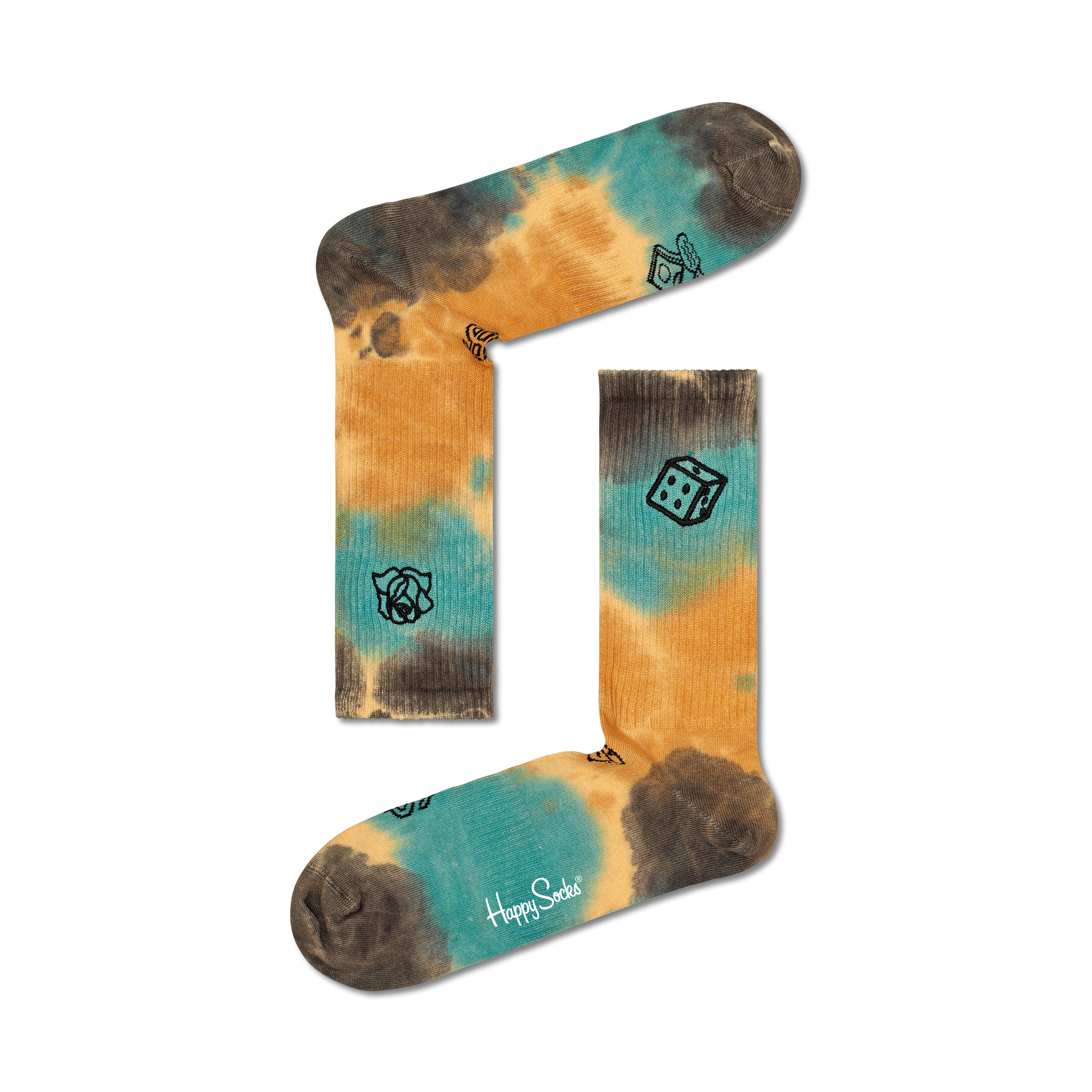 Happy Socks Tagged 3 4 Crew Sock Caliroots