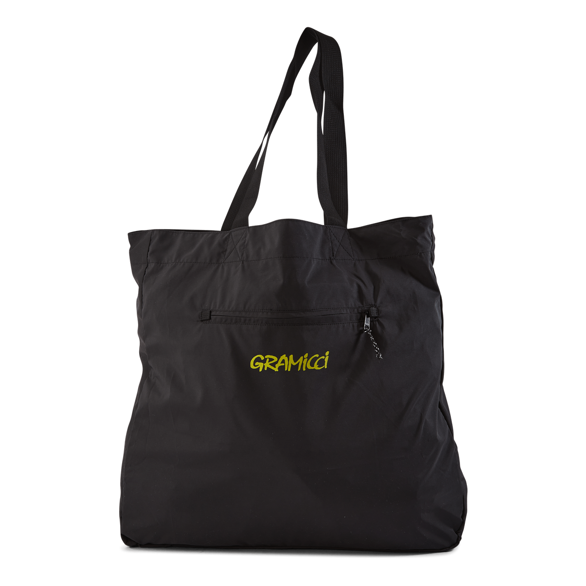 Shell Tote Black / Lime