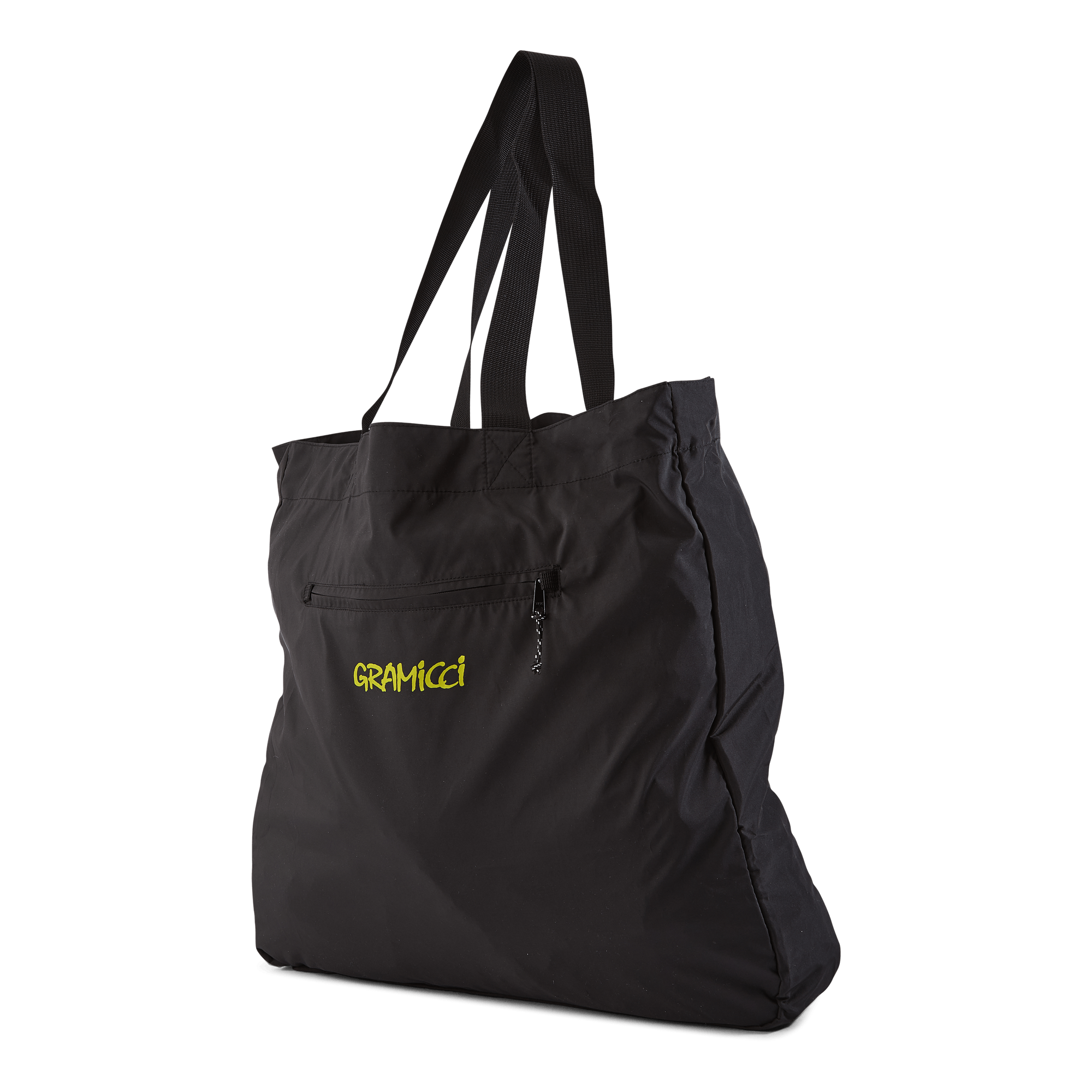 Shell Tote Black / Lime