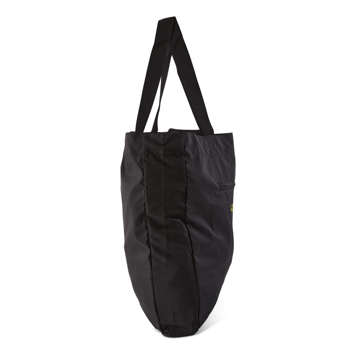 Shell Tote Black / Lime