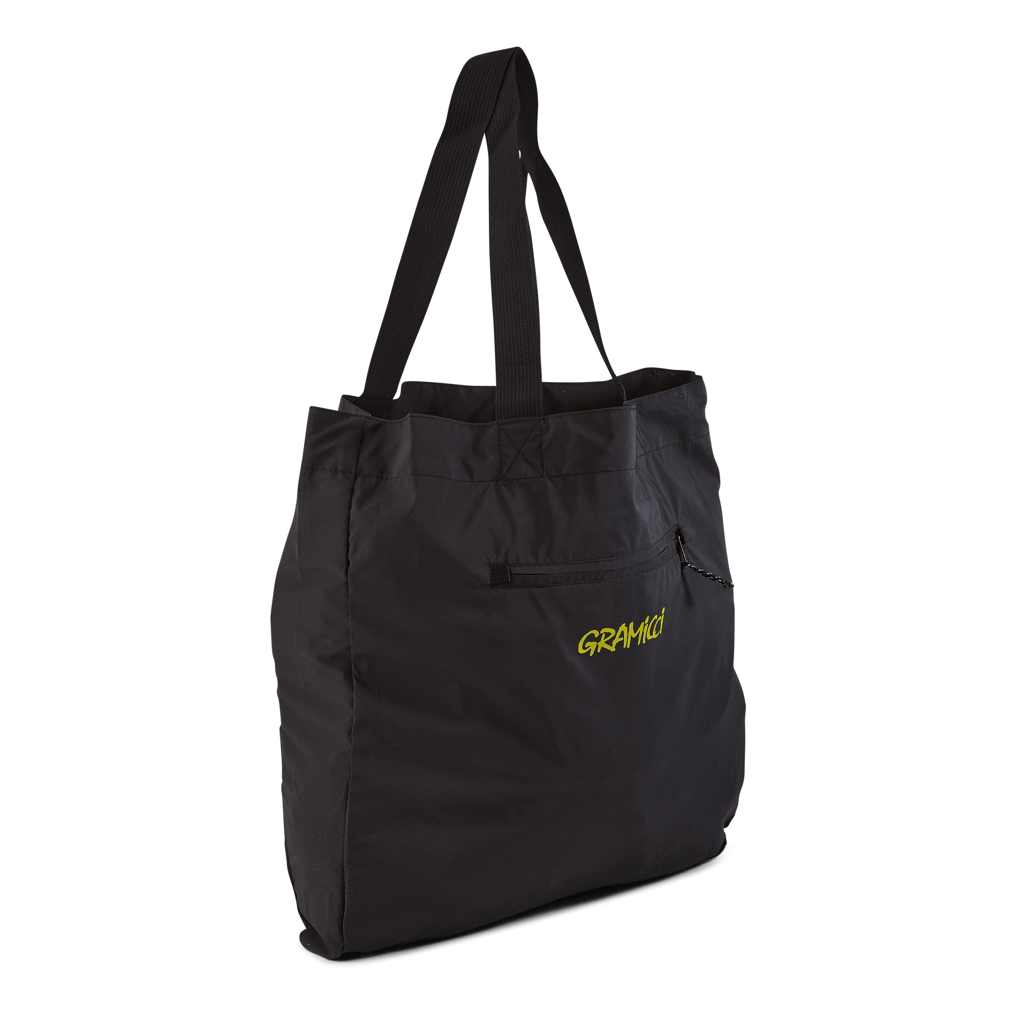 Shell Tote Black / Lime