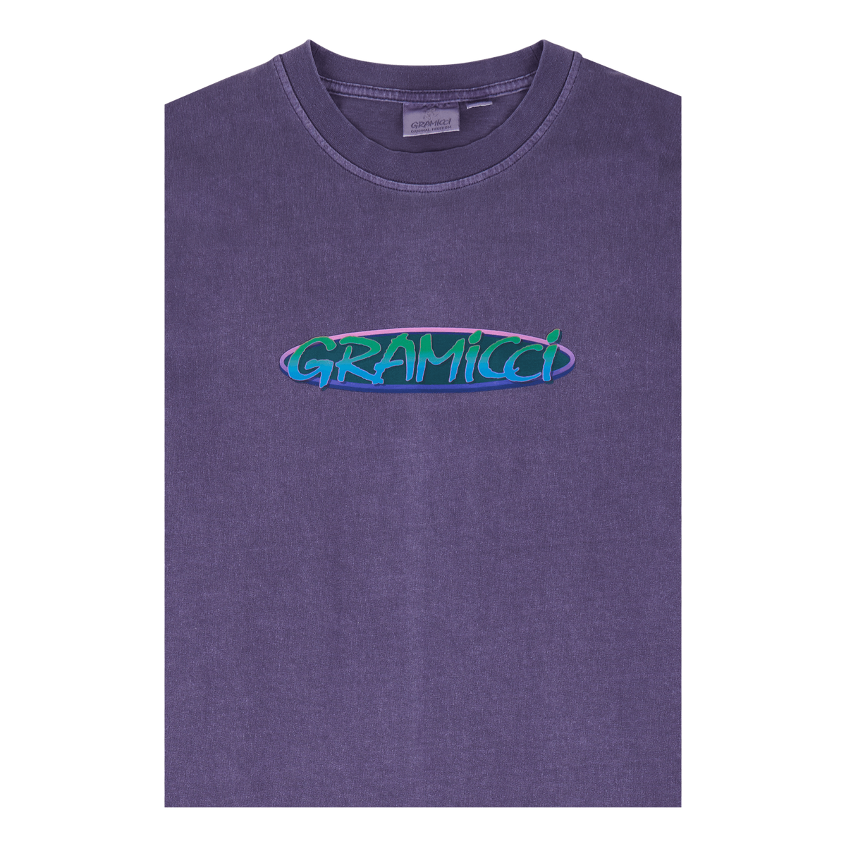Oval L/s Tee Purple Pigment