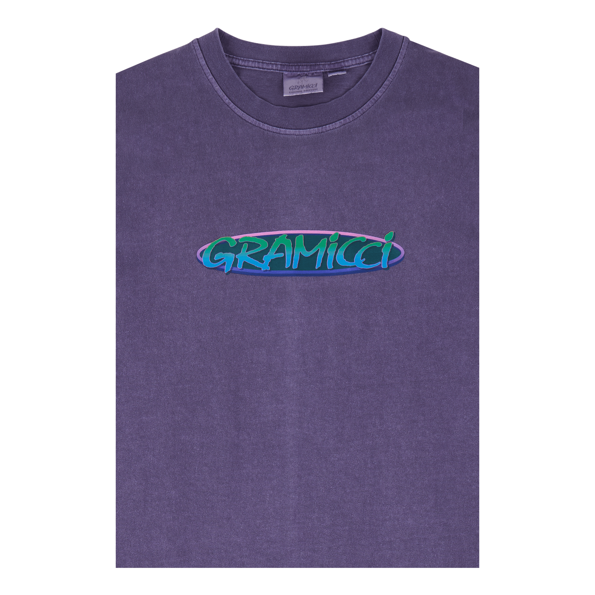 Oval L/s Tee Purple Pigment