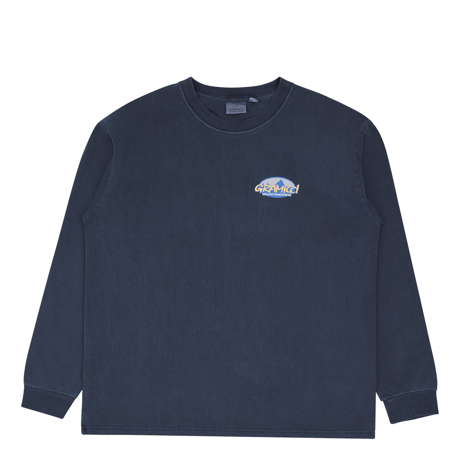 Summit L/s Tee Navy Pigment