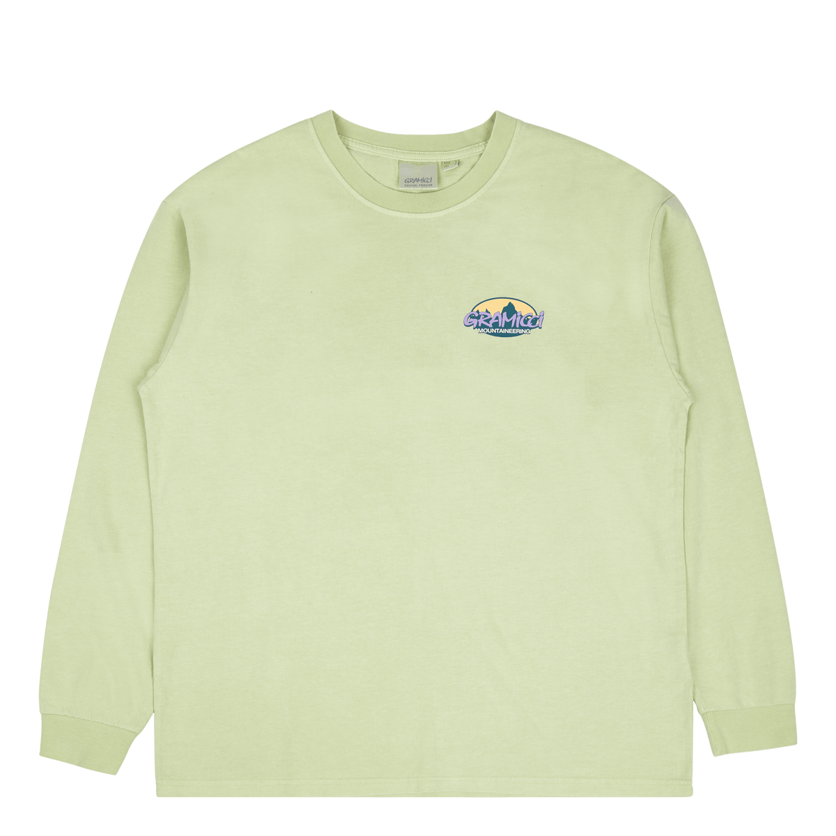 Summit L/s Tee Smoky Mint Pigment