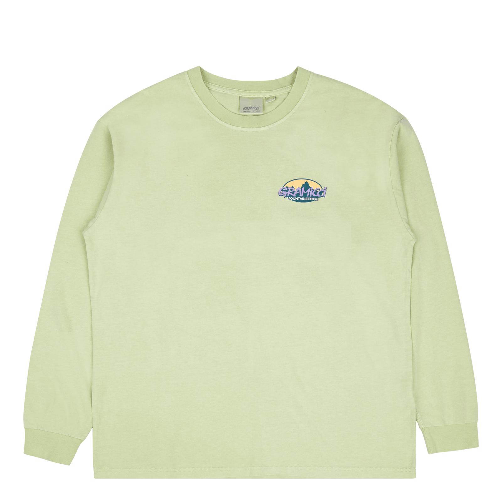 Summit L/s Tee Smoky Mint Pigment