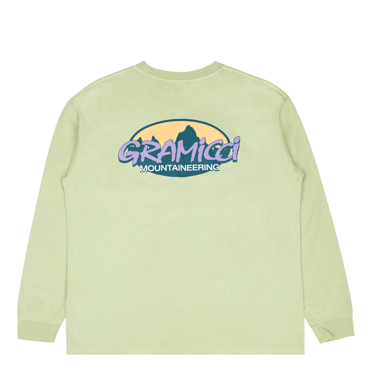 Summit L/s Tee Smoky Mint Pigment