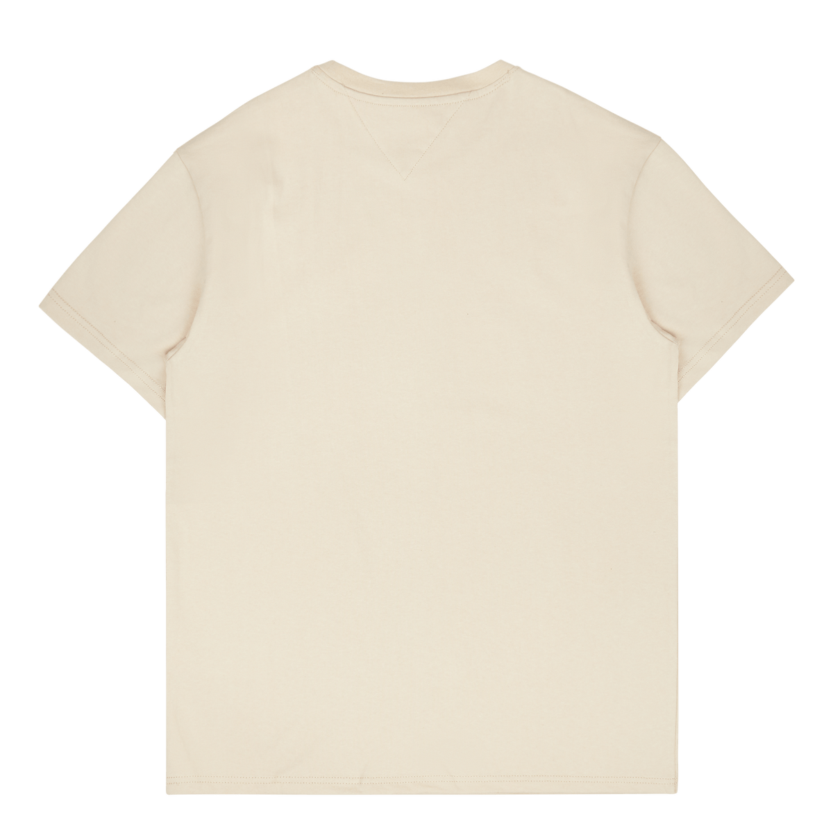 Tjm Clsc Tommy Xs Badge Tee Beige