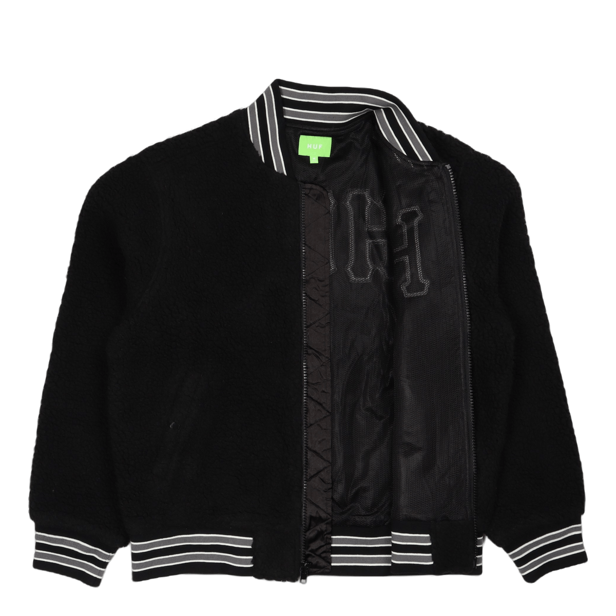 Huf on sale varsity jacket