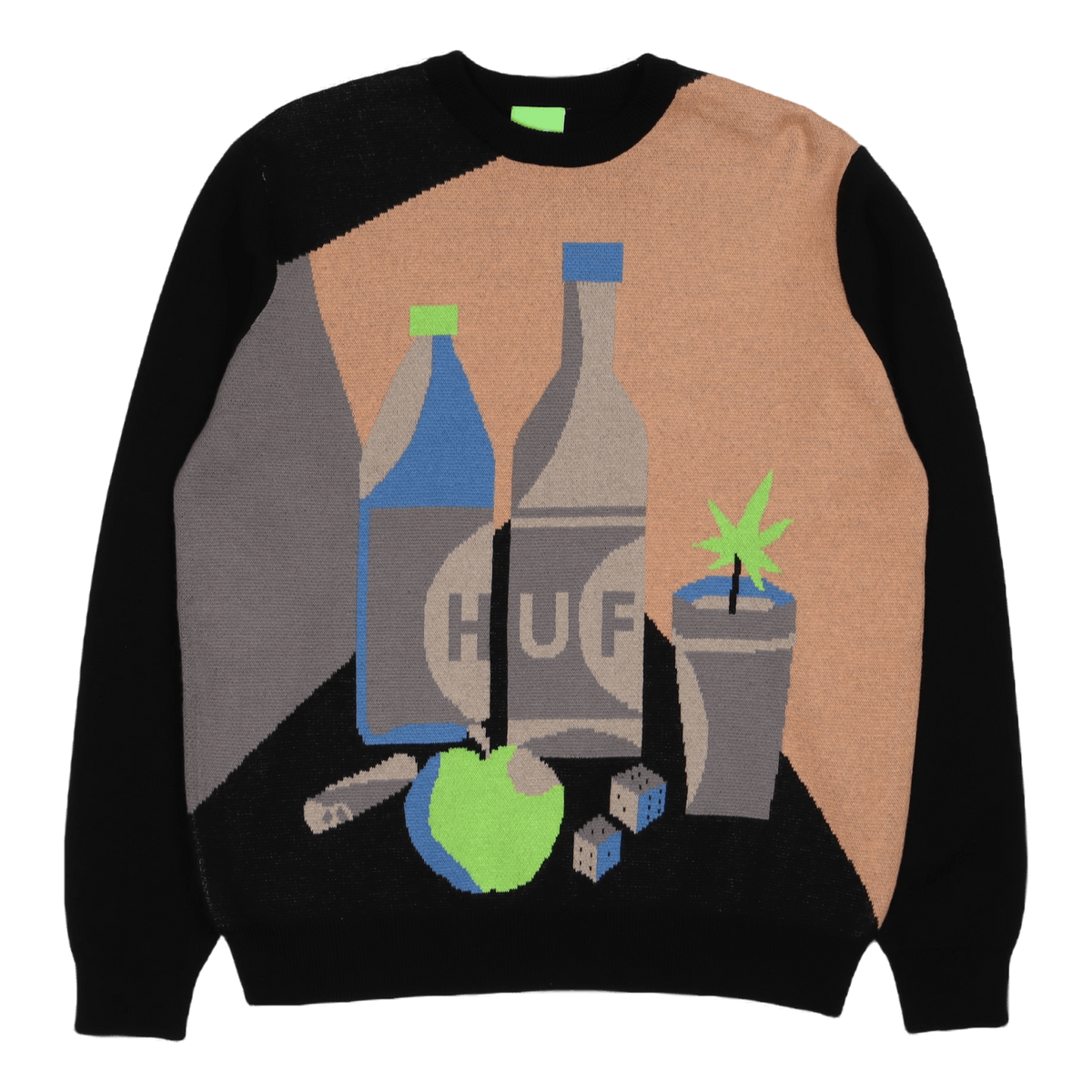 Still Life Crewneck Sweater Black