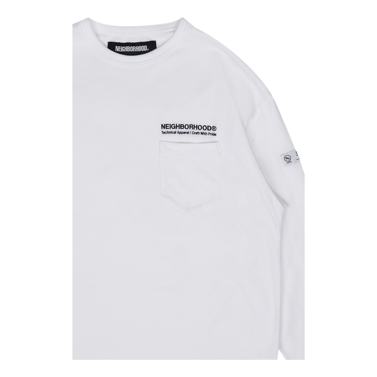 Classic-p Crewneck Ls . Co Wh