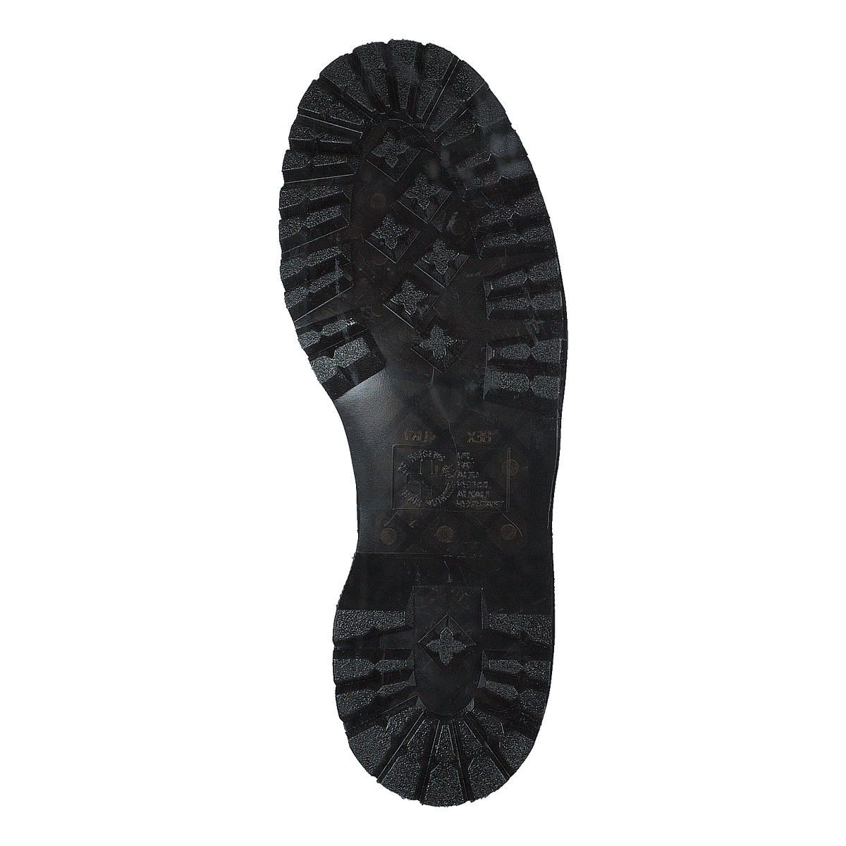 1461 Quad Black Polished Smoot Black