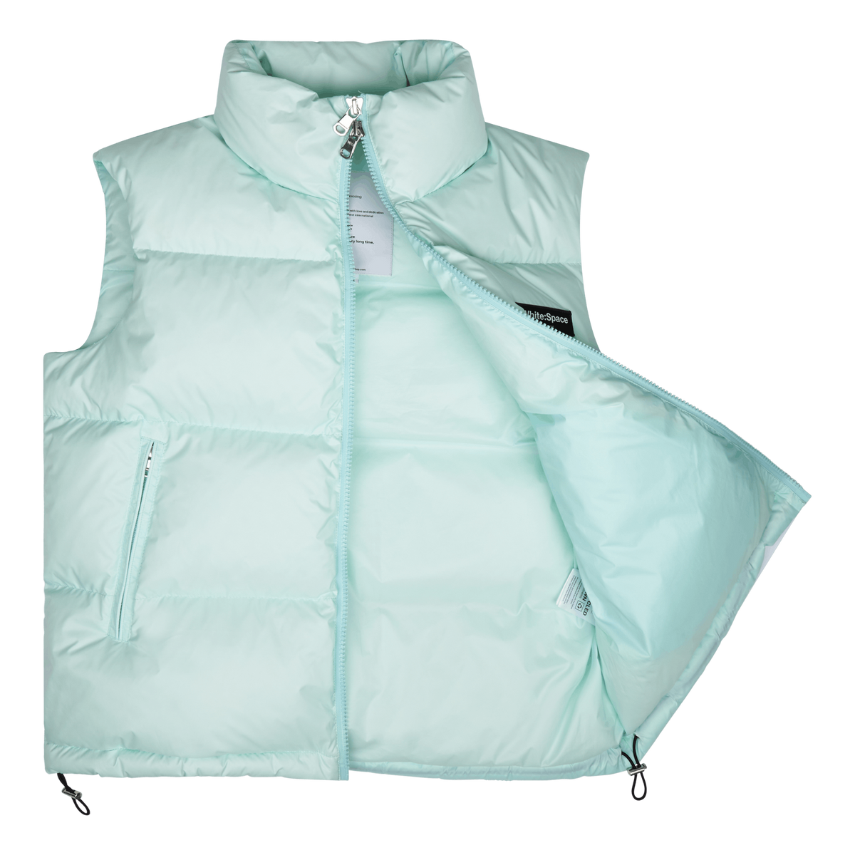 Scott Down Vest Aqua
