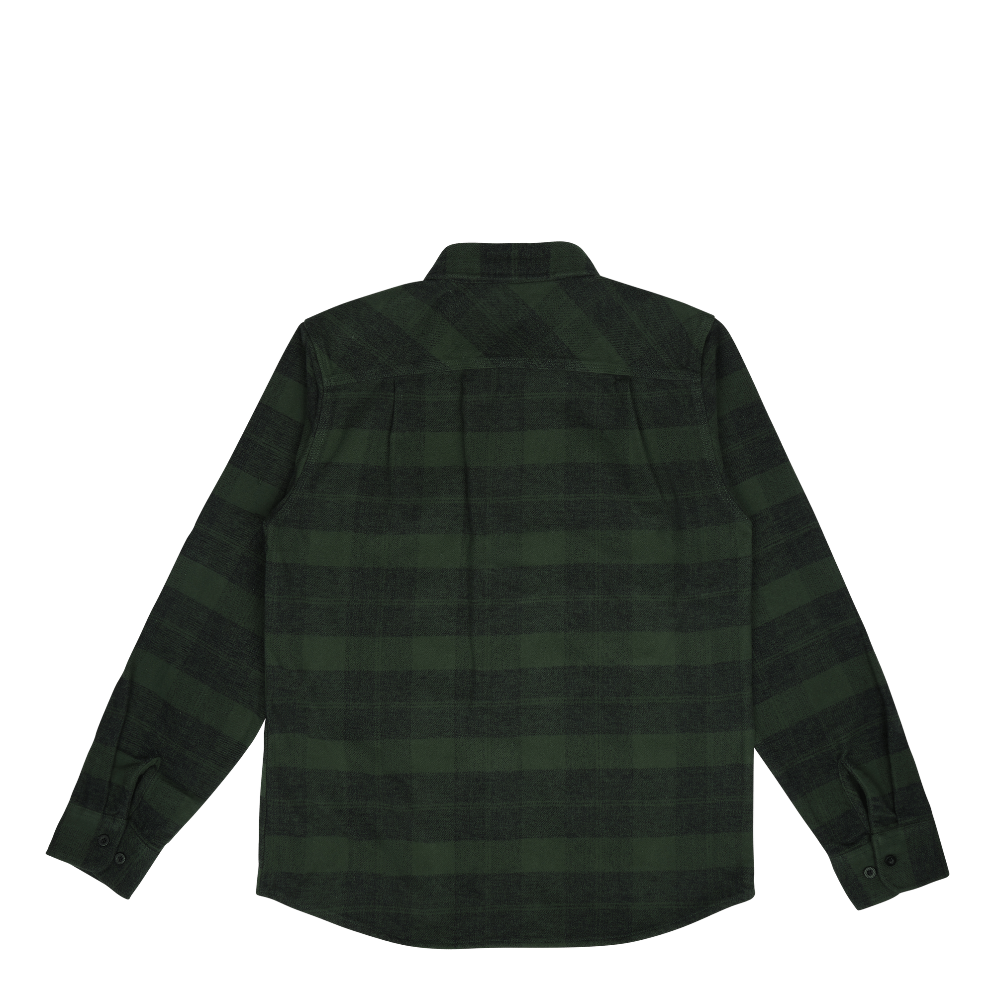 Bowery Heavyweight L/s Flannel Forest Green