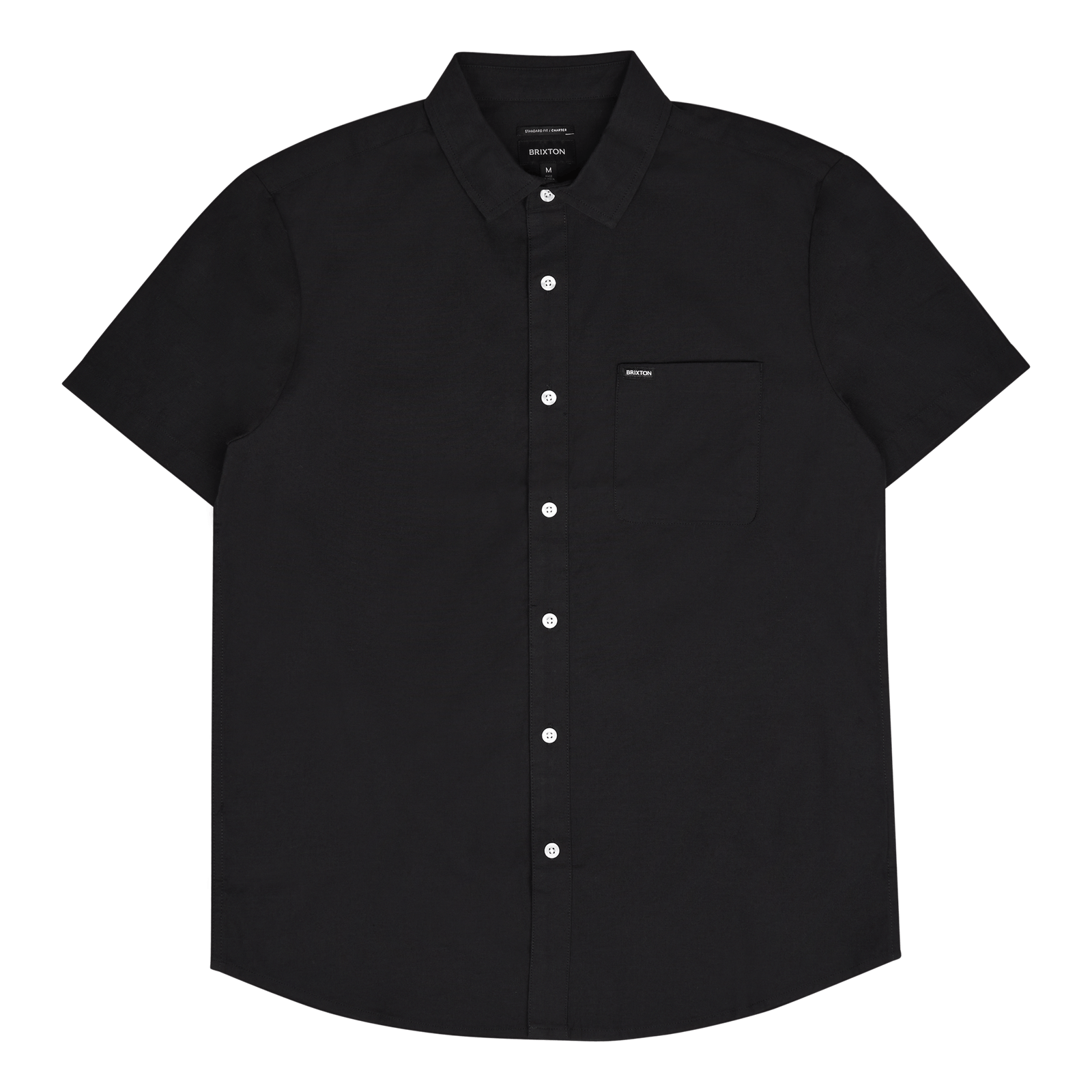 Charter Oxford S/s Wvn Black