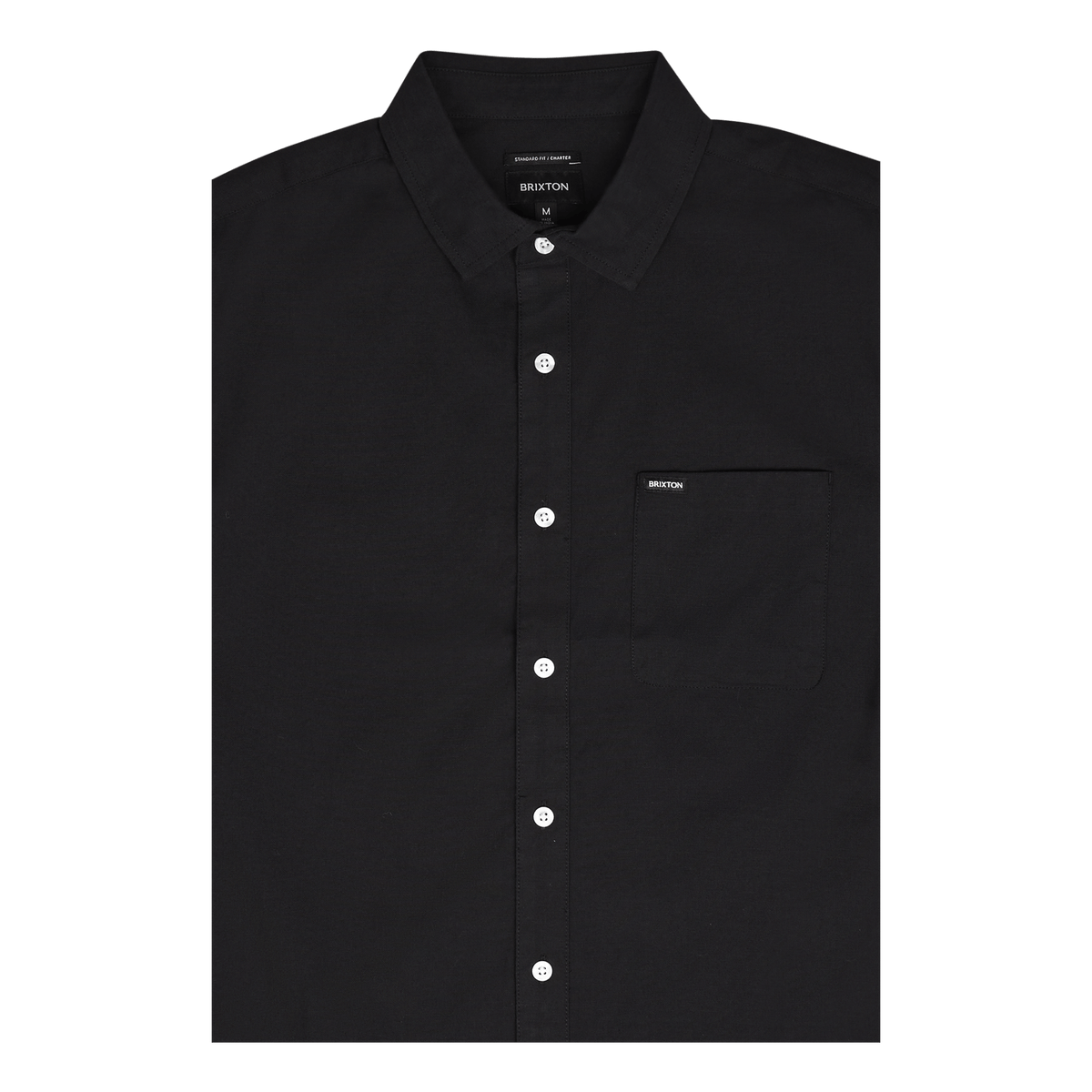 Charter Oxford S/s Wvn Black