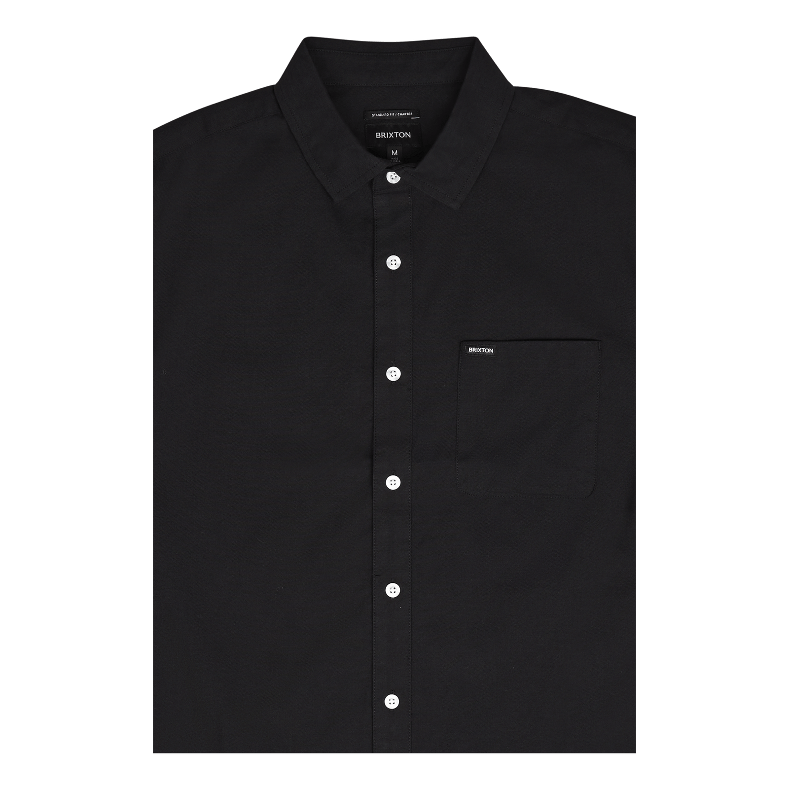 Charter Oxford S/s Wvn Black
